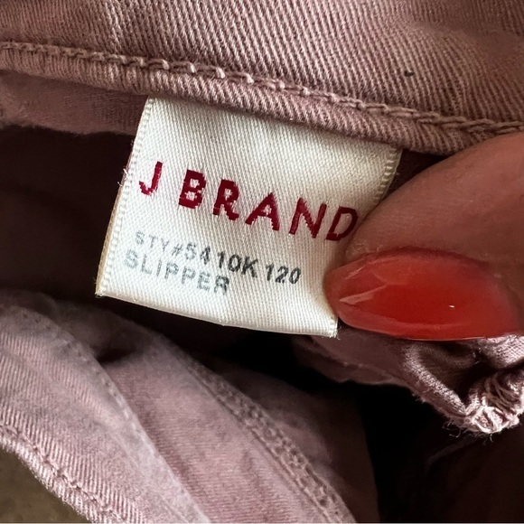 J Brand Girls Mauve Slipper Skinny Jeggings - Picture 7 of 8